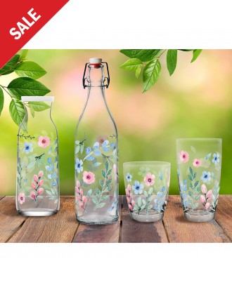 Set 3 pahare pentru apa, 300 ml, Petit Garden - SIMONA'S COOKSHOP